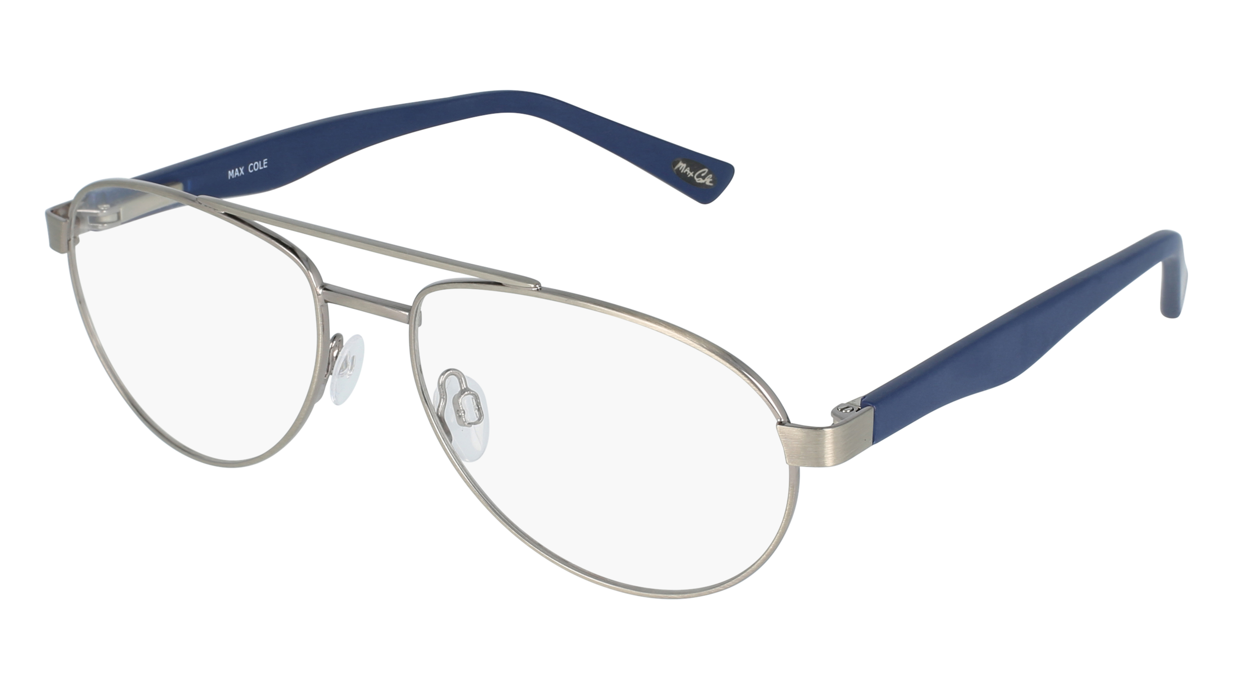 Max Cole MC 1502 Silver Men s Eyeglasses Boscov s Optical