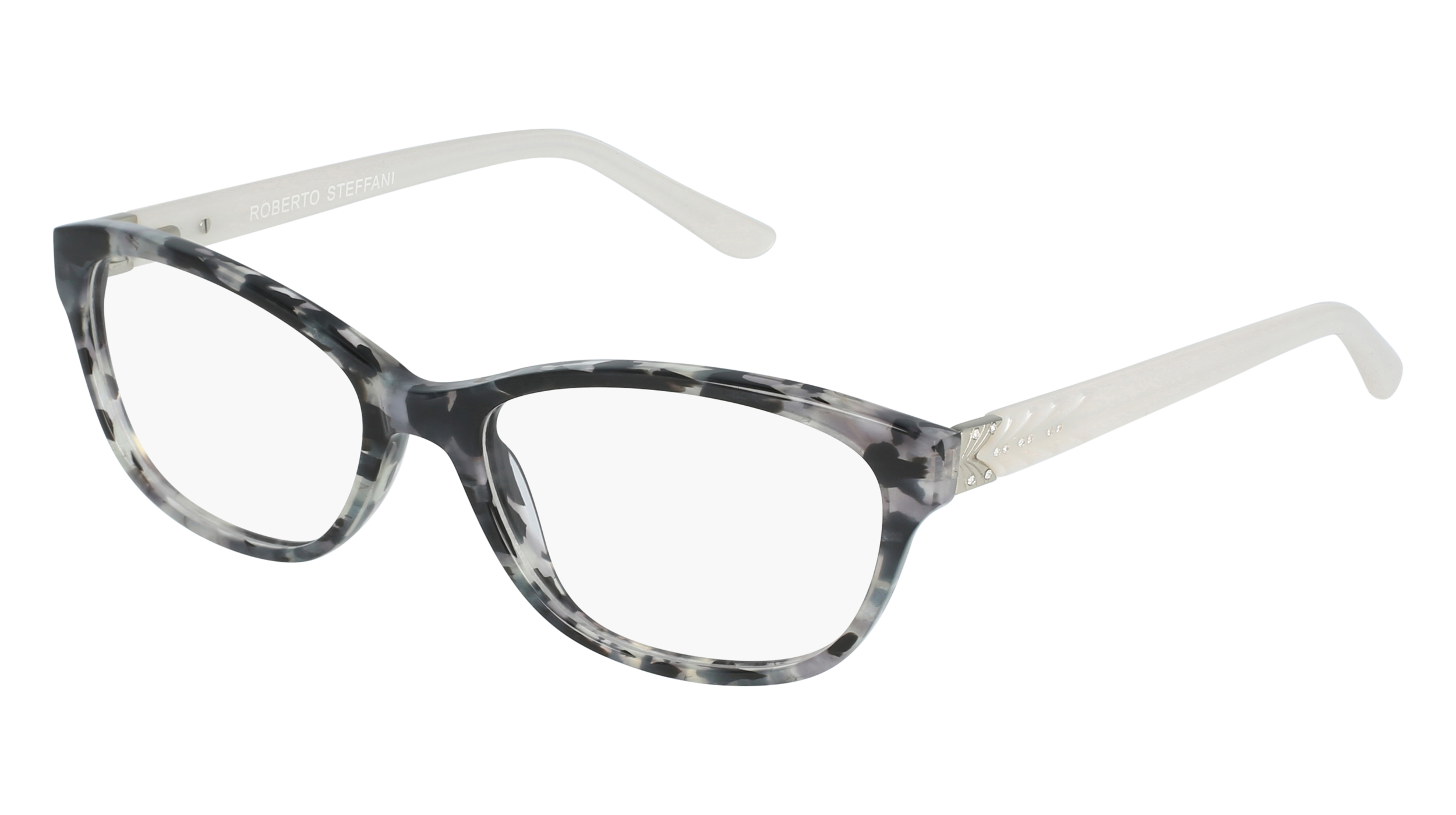 R RS 165 women's eyeglasses (from the side)