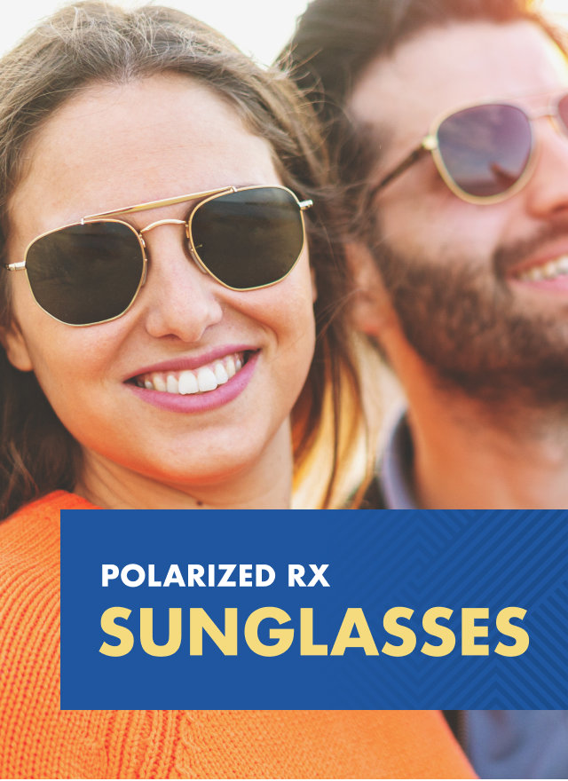 RX polarized sunglasses